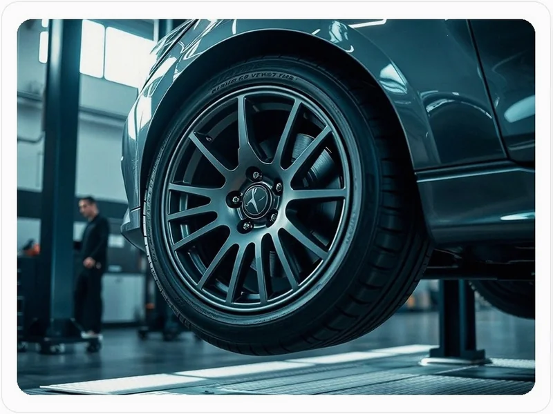 성남동 타이어 4본 교체 BMW 430i 현장 실측 8